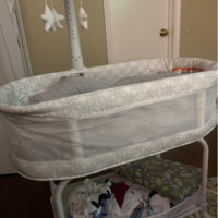 Delta Children Sleepcool Rocking Bassinet with Bedding & Reviews